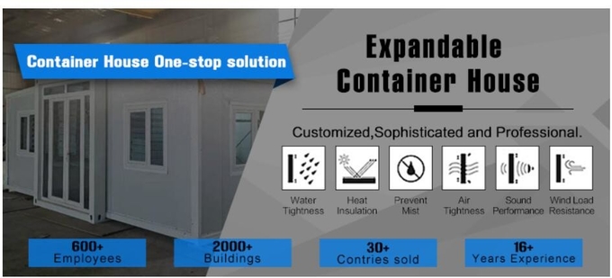 20Ft 40Ft Prefabricated Expandable Container Fast Build 3