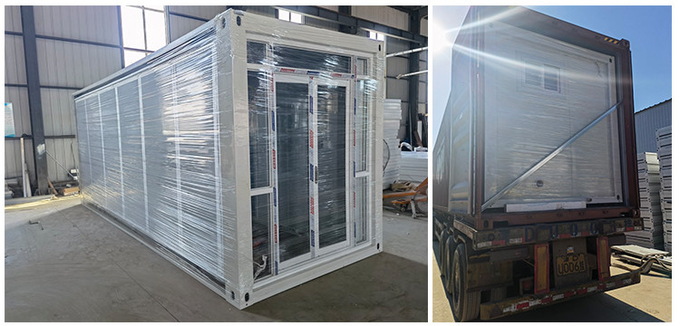 5850 X 2250 X 2500mm Prefabricated Expandable Container House 11