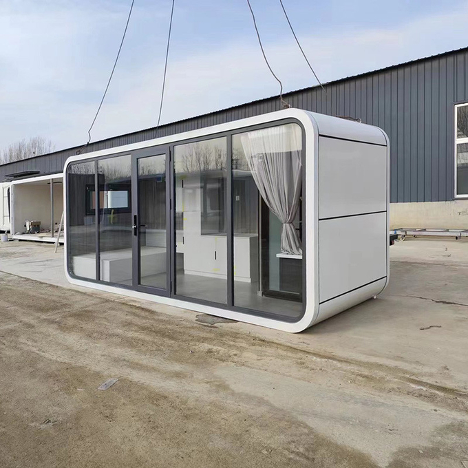 High Quality New Design Apple Cabin House For Overnight Traveller 14